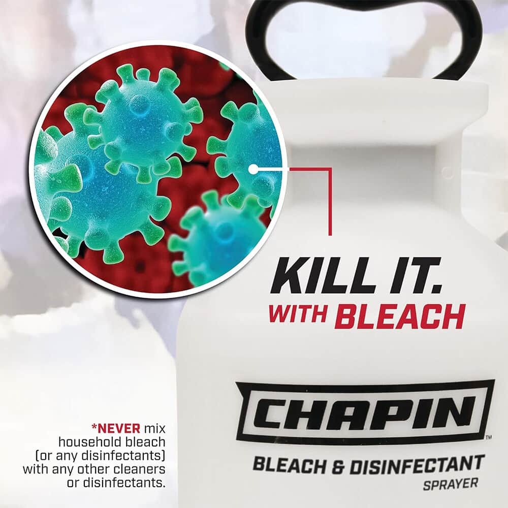 Poly Bleach Sprayer, 1 gal | Atwoods
