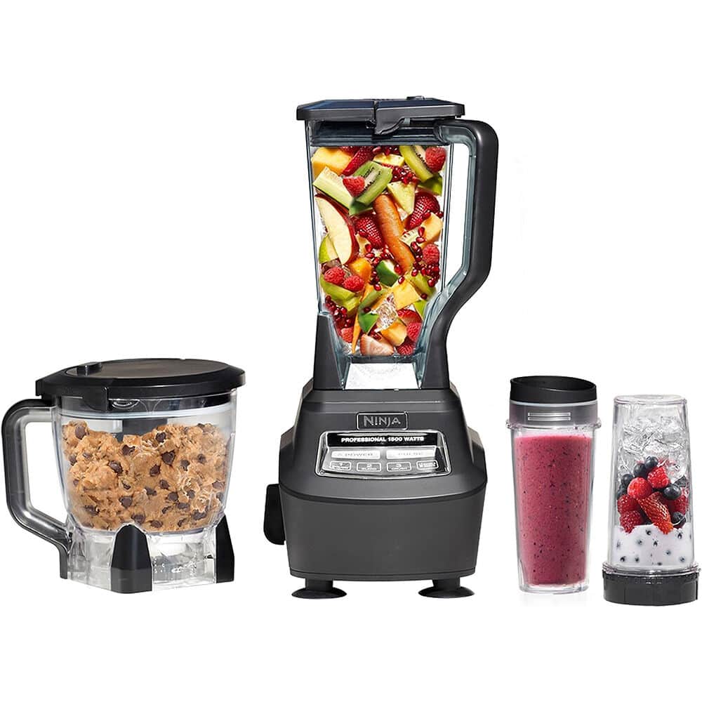 72 oz Blender and 8 c Food Processor with Two 16 oz To-Go Cups
