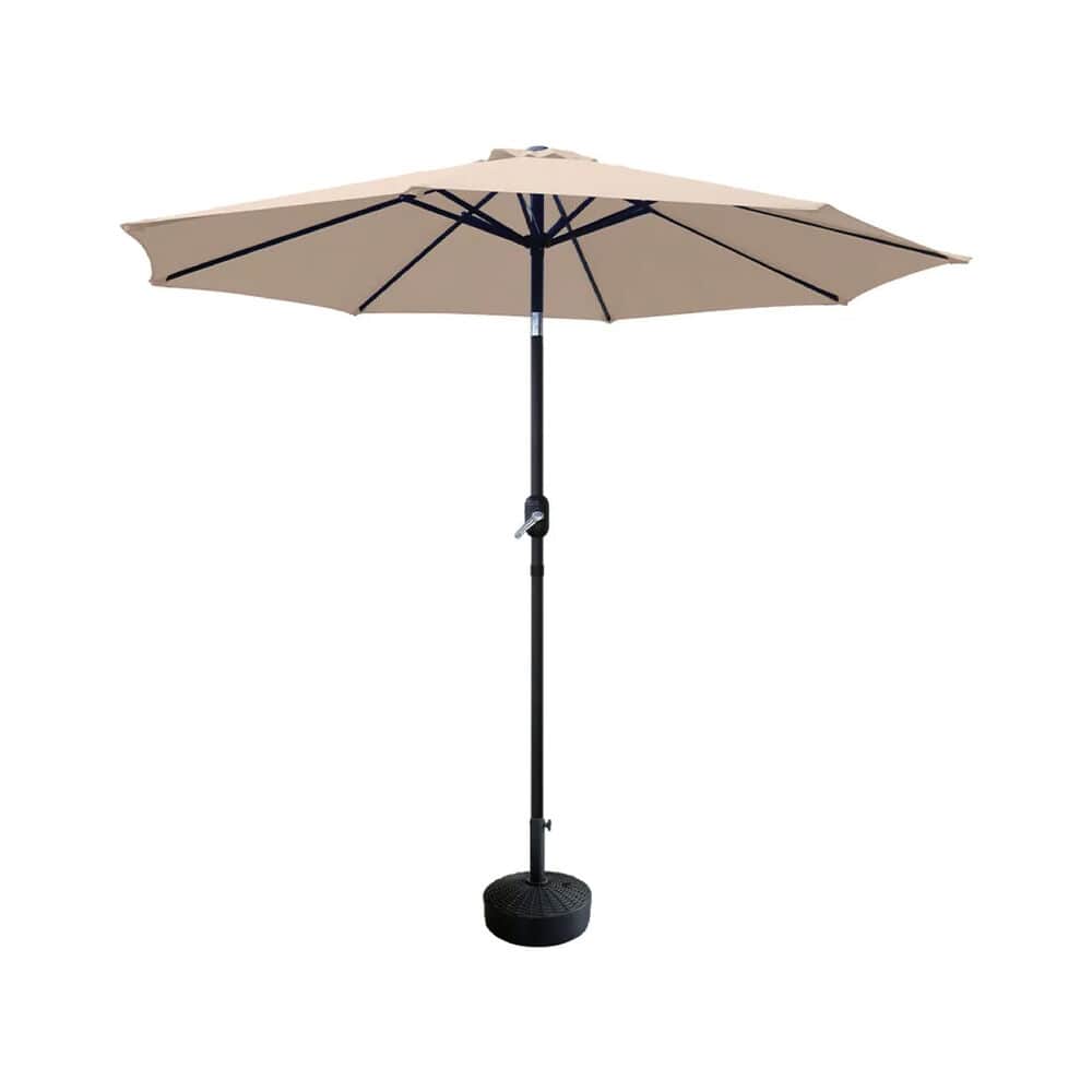 atwoods patio umbrella Treasure Garden ® 11 ft Octagonal Outdoor (High-Performance Auto-Tilt) Youll have it made in the shade with our solid aqua 7.5 Tilt Patio Umbrella- 9 ft