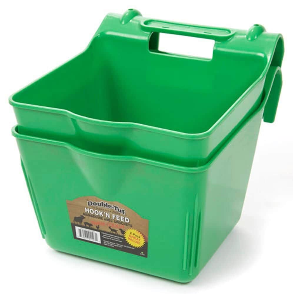 12 qt Hook-n-Feed, 2 pk (Assorted Colors) | Atwoods