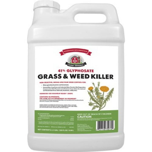 image of Concentrate Grass and Weed Killer 41% Glyphosate, 2.5 gallon