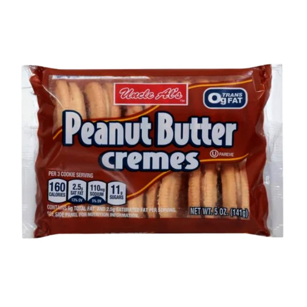 image of Peanut Butter Cremes Sandwich Cookies, 5 oz