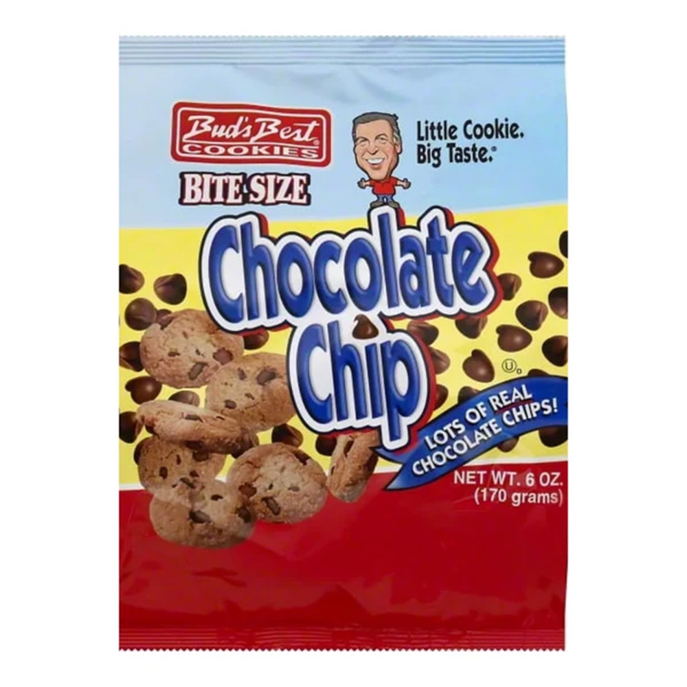 image of Bite Size Chocolate Chip Cookies, 6 oz