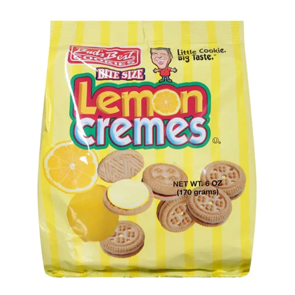 image of Lemon Cremes Sandwich Cookies, 6 oz