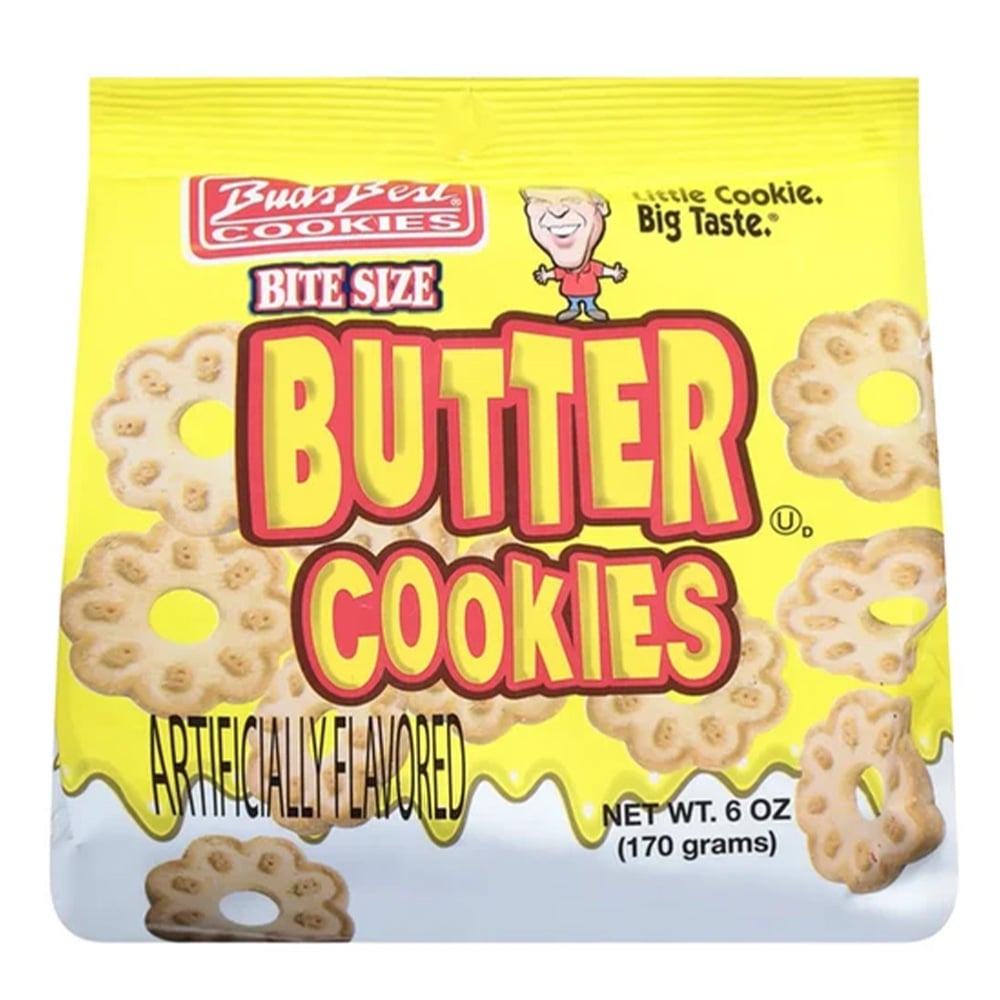 image of Bite Size Butter Cookies, 6 oz