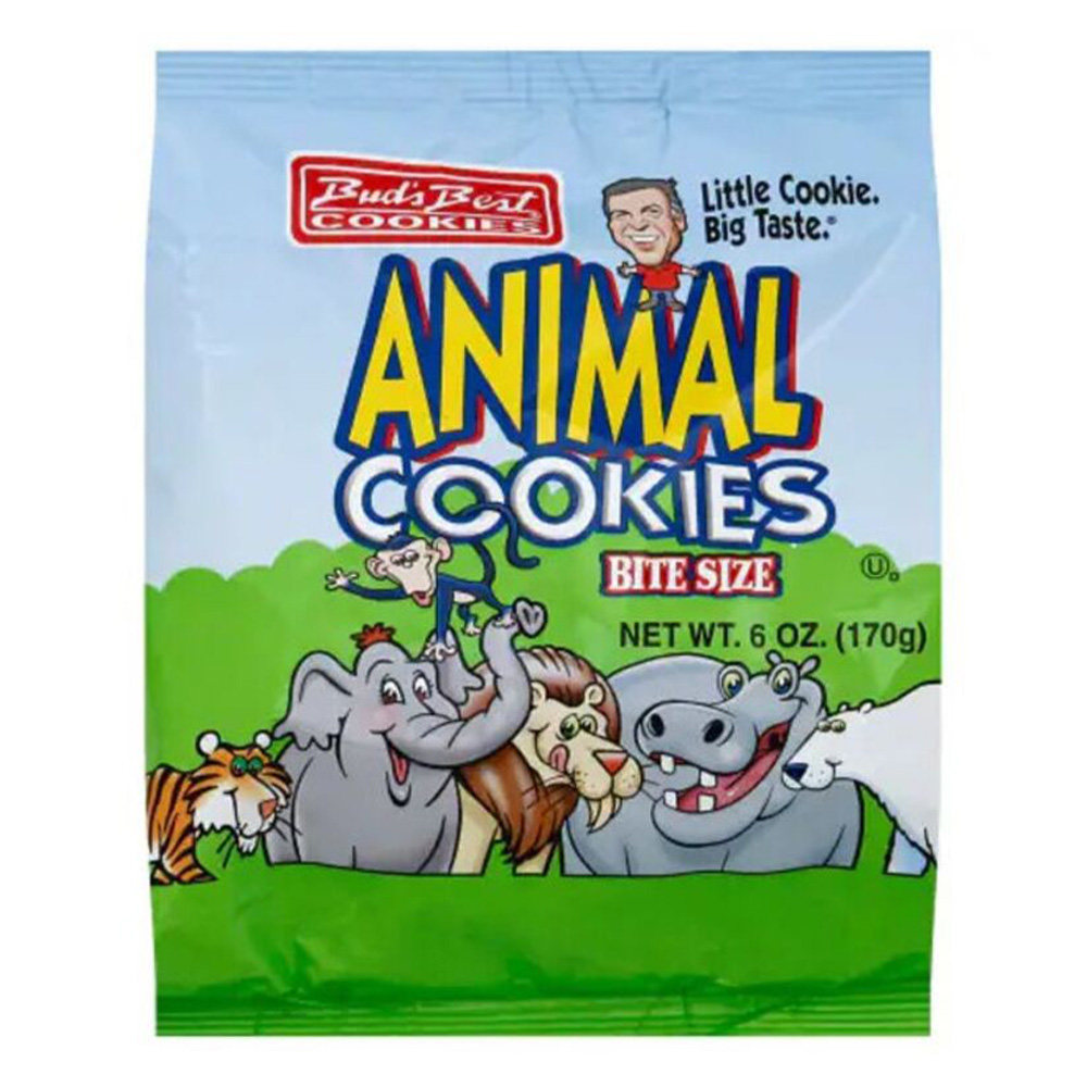 image of Bite Size Animal Cookies, 6 oz