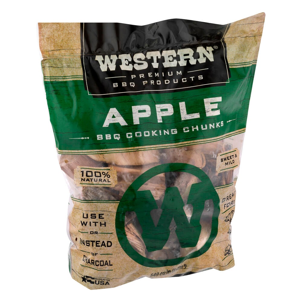 image of Premium BBQ Product Apple BBQ Cooking Chunks, 549 cu in