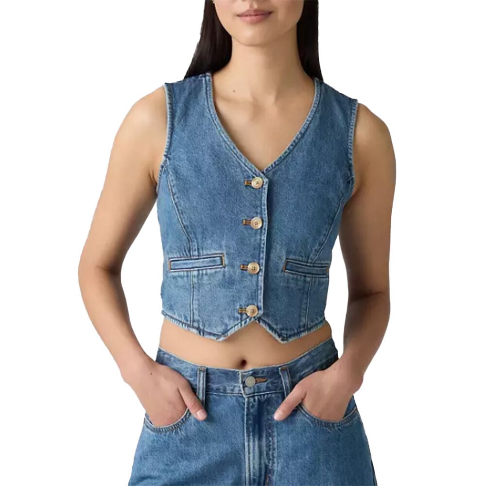 image of Women's Amore Denim Vest