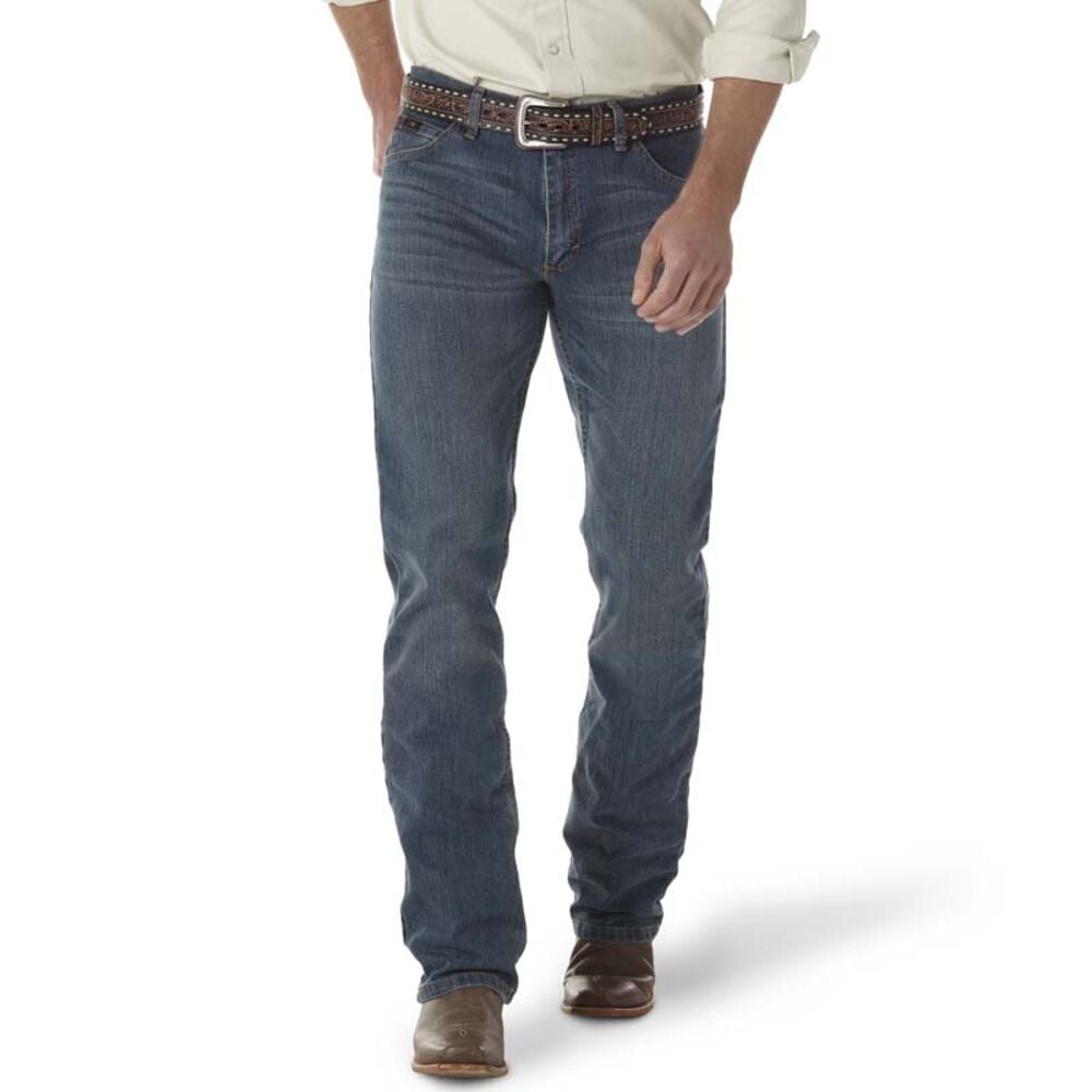 image of Men's 20X Advanced Comfort 02 Competition Mid Rise Boot Cut Slim Fit Jean, Barrel