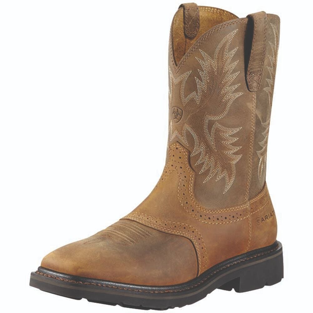 image of Men's Sierra Wide Square/Steel Toe Boot