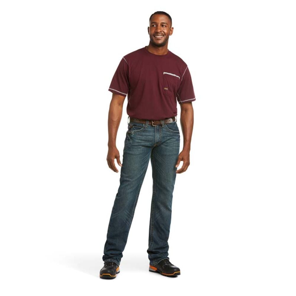 image of Men's Rebar M5 DuraStretch Edge Stackable Straight Leg Jean