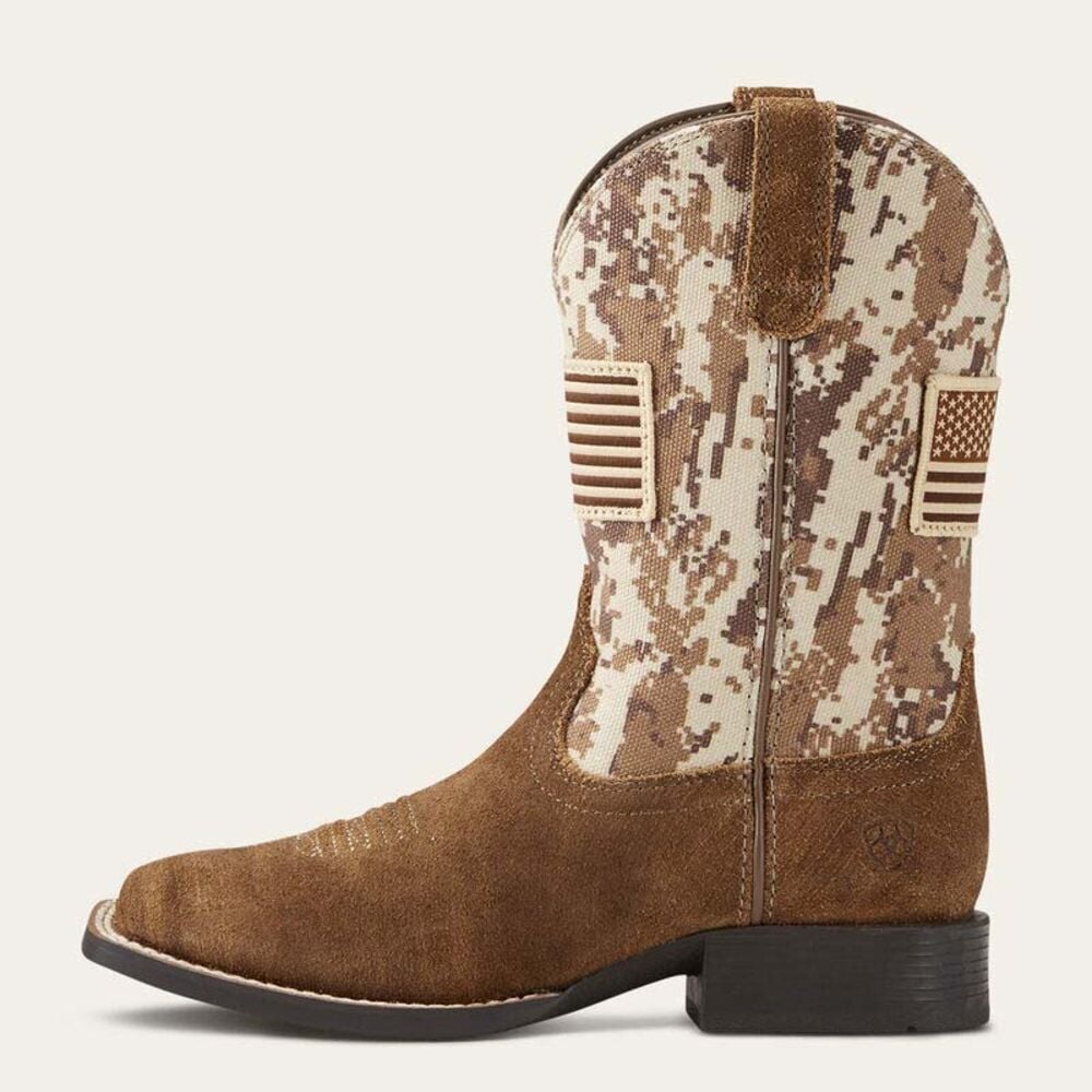 image of Youth Washed Suede Patriot Boot