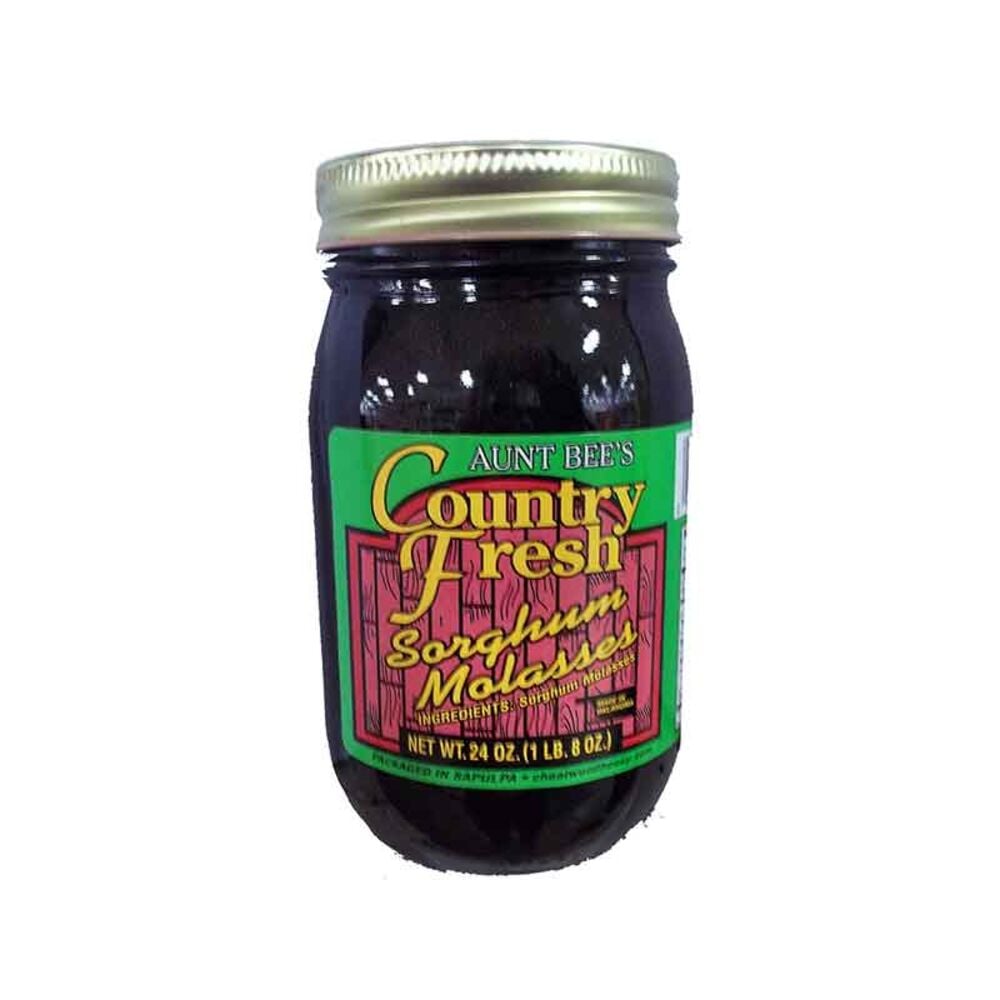 image of Aunt Bees Country Fresh Sorghum Molasses, 24 oz