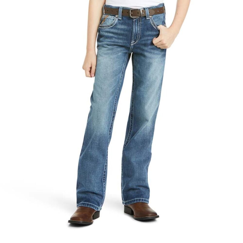 image of Boy's B4 Coltrane Low Rise Boot Cut Relaxed Fit Jean