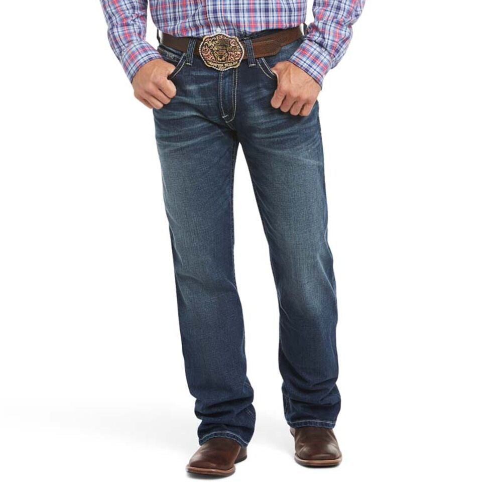 image of Men's M4 Adkins Stretch Low Rise Boot Cut Relaxed Fit Jean