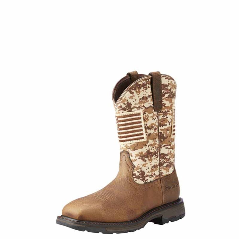 image of Men's WorkHog Patriot Work Boot