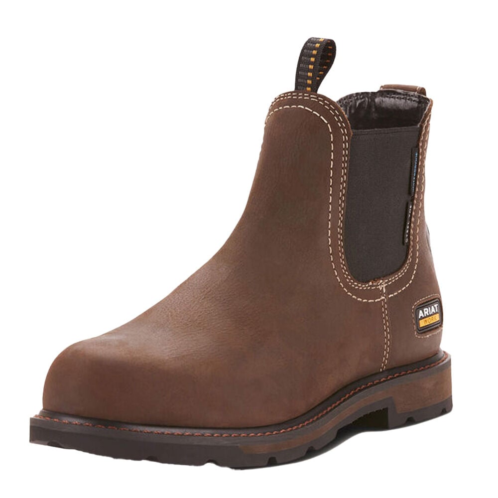 image of Men's Groundbreaker Chelsea Waterproof Steel Toe Work Boot