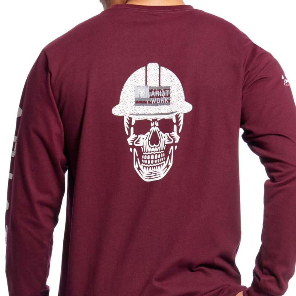 image of Men's FR Roughneck Skull Logo T-Shirt