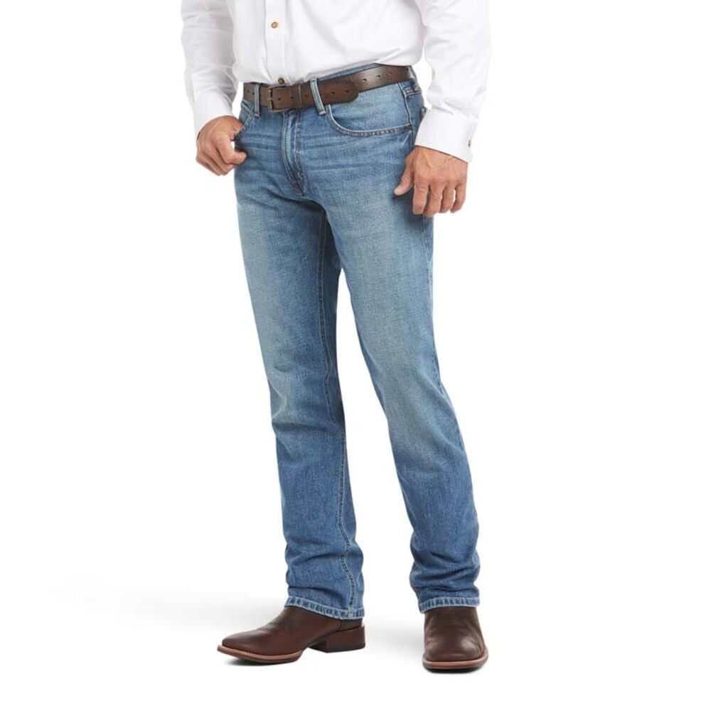 image of Men's M4 Stretch Legacy Stackable Low Rise Straight Leg Relaxed Fit Jean