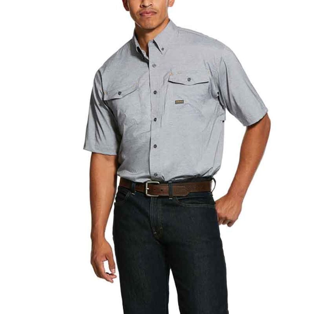 image of Men's Rebar Made Tough VentTEK DuraStretch Work Shirt