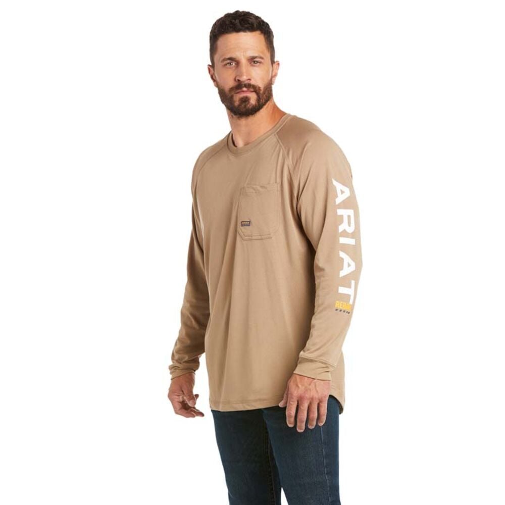 image of Men's Rebar Heat Fighter Long Sleeve T-Shirt