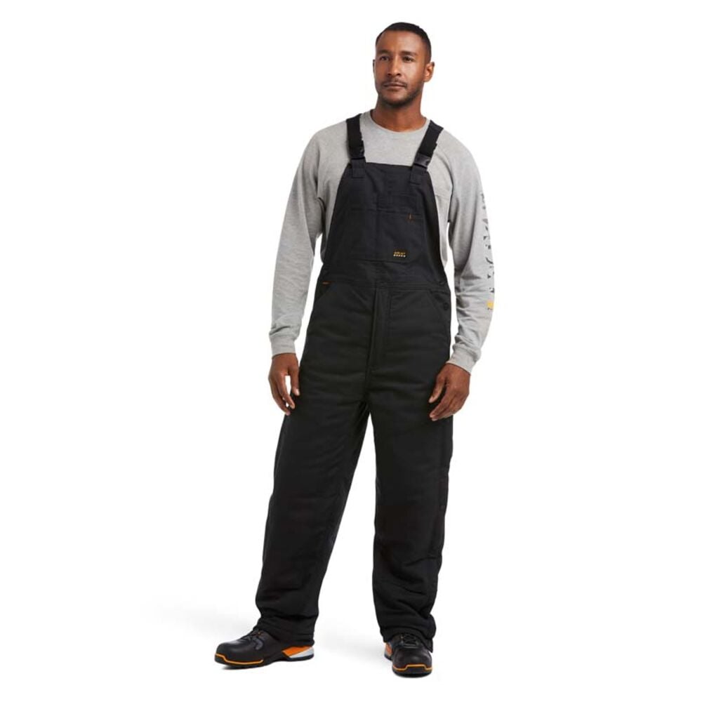 image of Men's Rebar DuraCanvas Stretch Insulated Bib