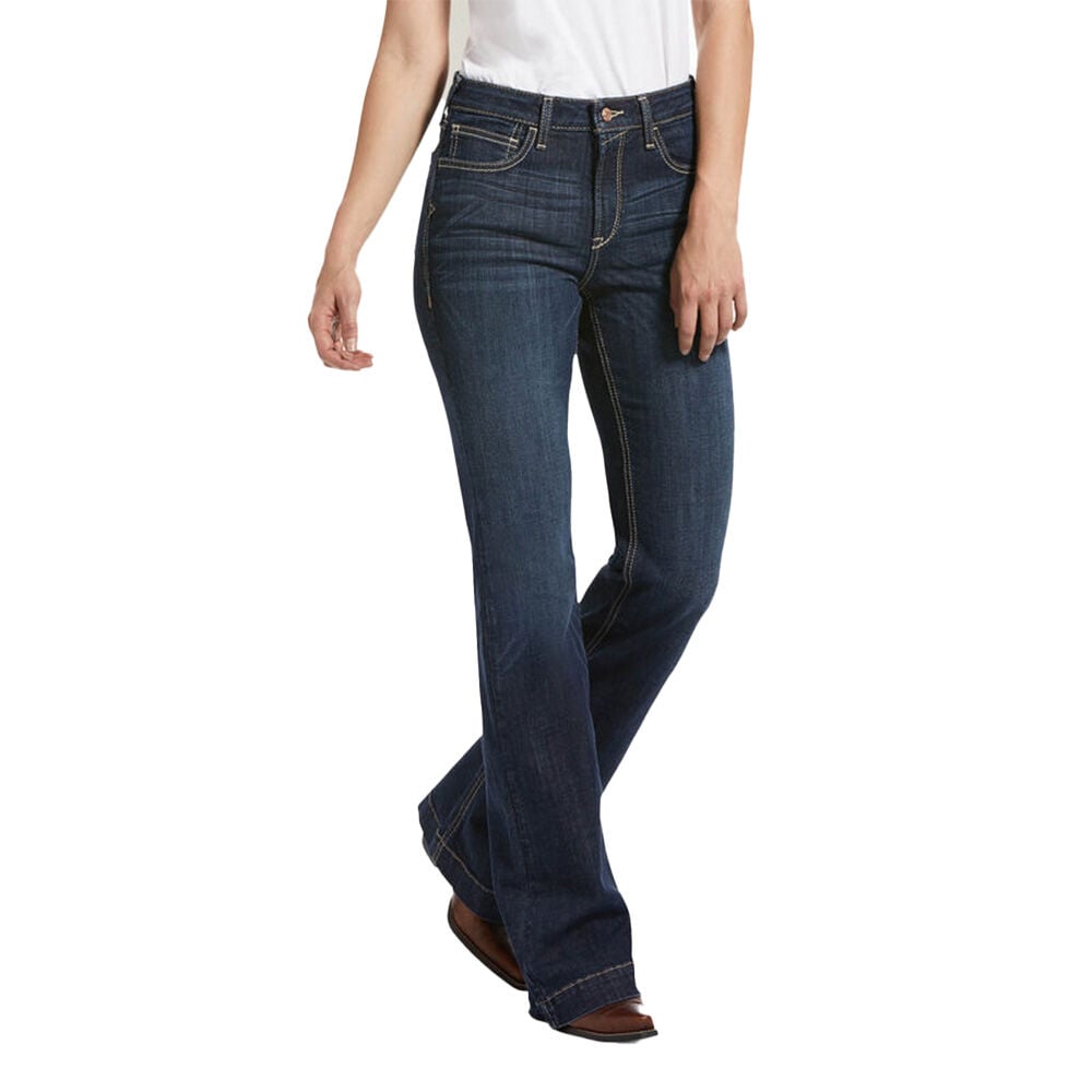 image of Women's Slim Trouser Ella Wide Leg Boot Cut Jean
