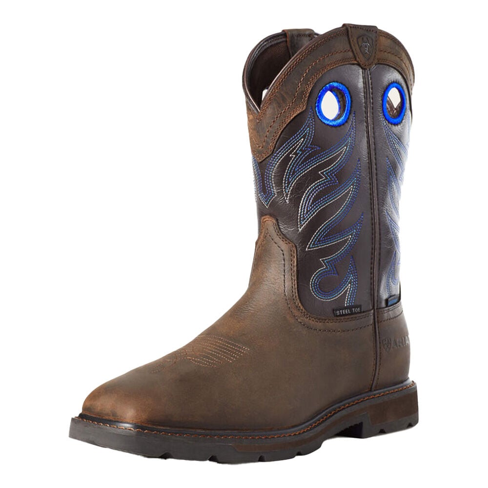 image of Men's Groundwork Waterproof Steel Toe Work Boot