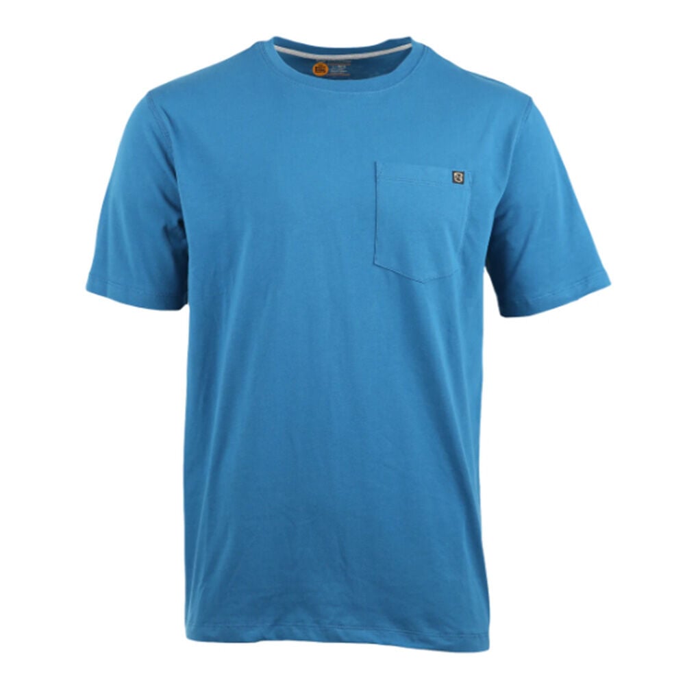 image of Men's Best Dang Short Sleeve Pocket Tee- Blue Sapphire