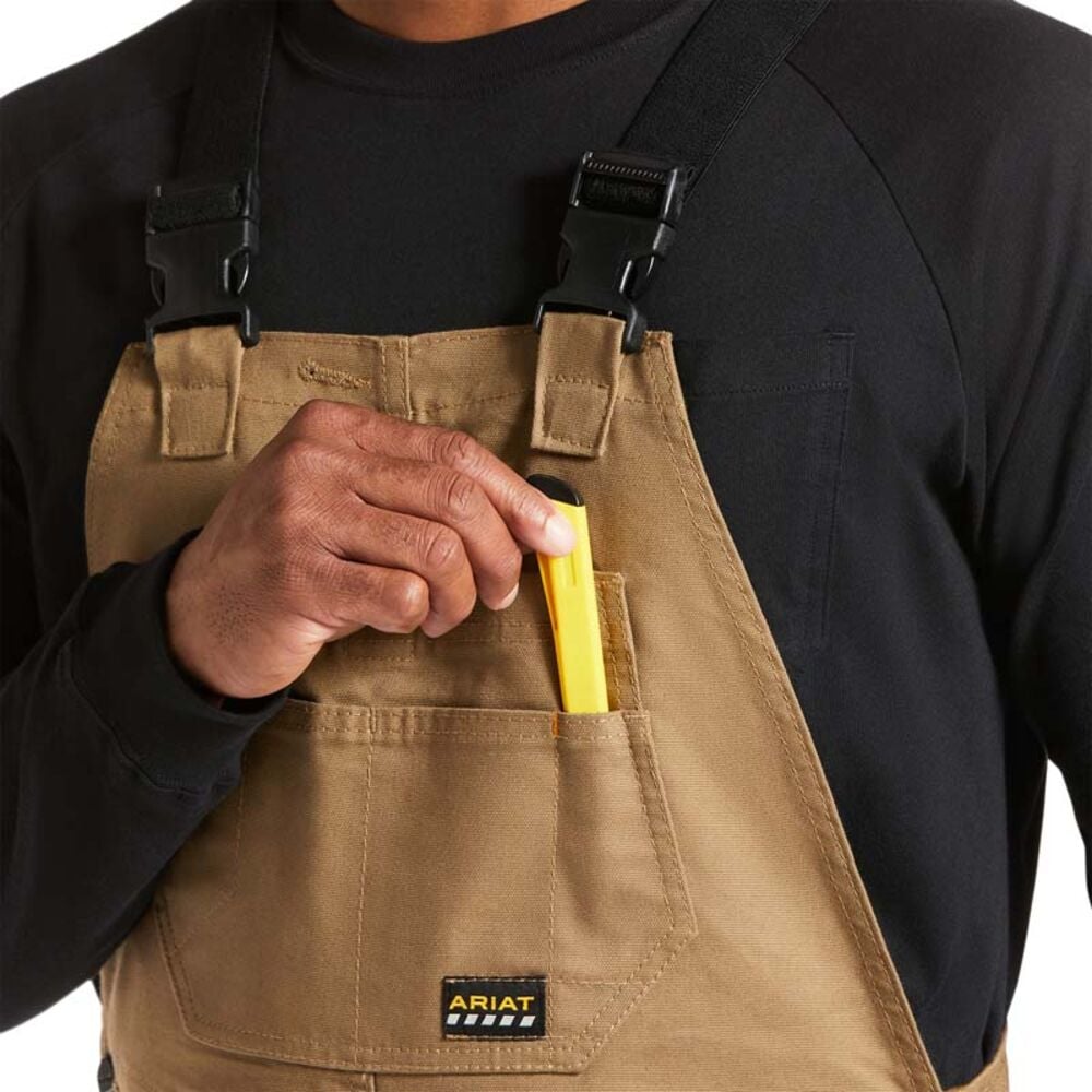 image of Men's Rebar DuraCanvas Unlined  Bib