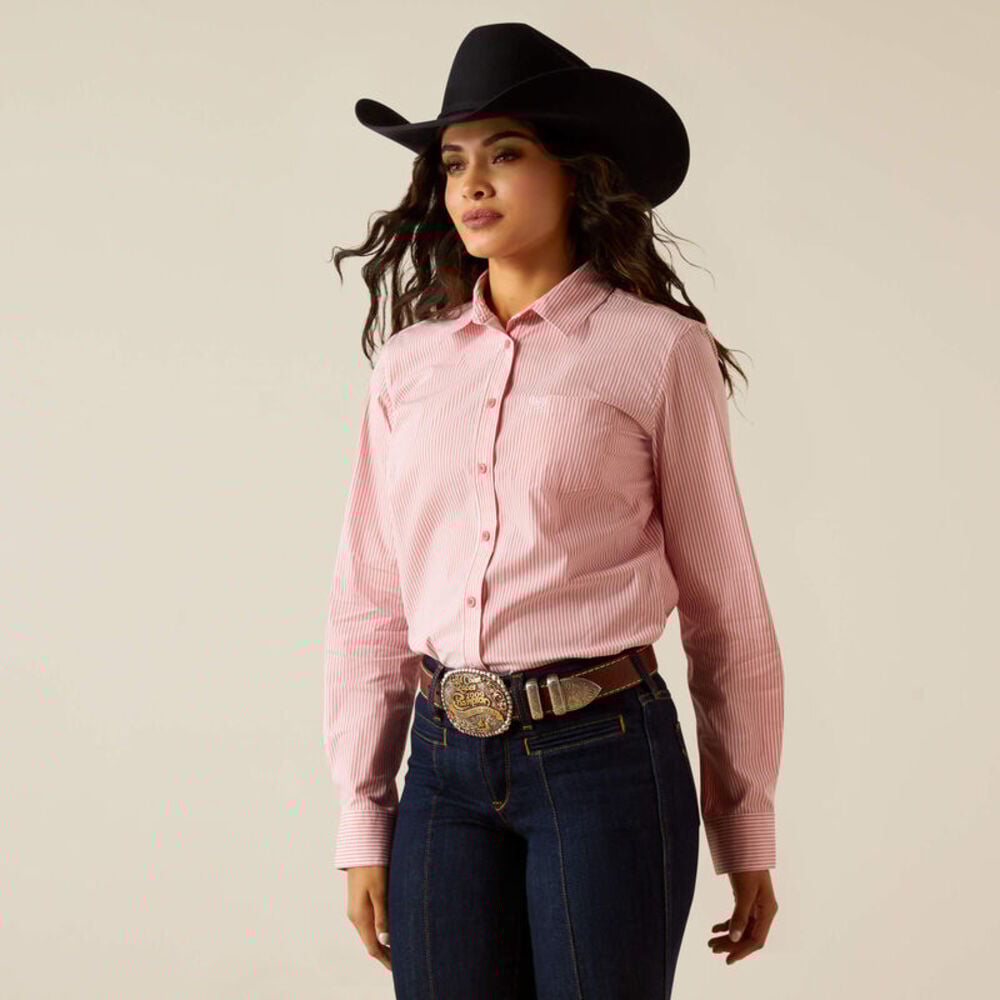 image of Women's Kirby Camelia Rose Stretch  Shirt