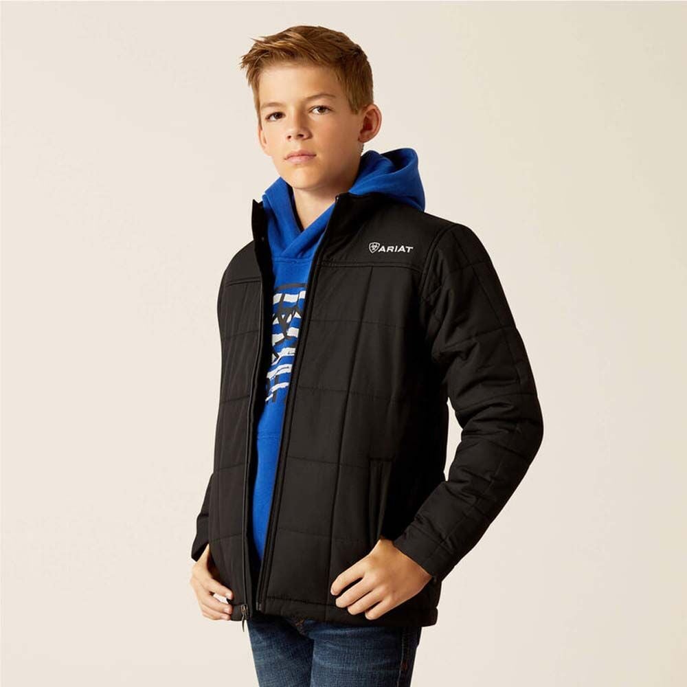 image of Boys' Crius Insulated Jacket, Black