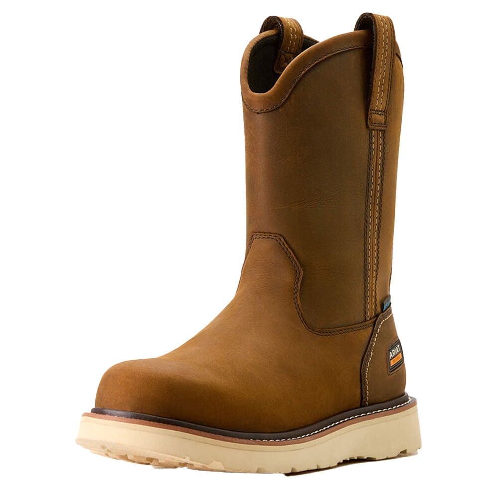 image of Men's Rebar Wedge Pull-On Waterproof Work Boot