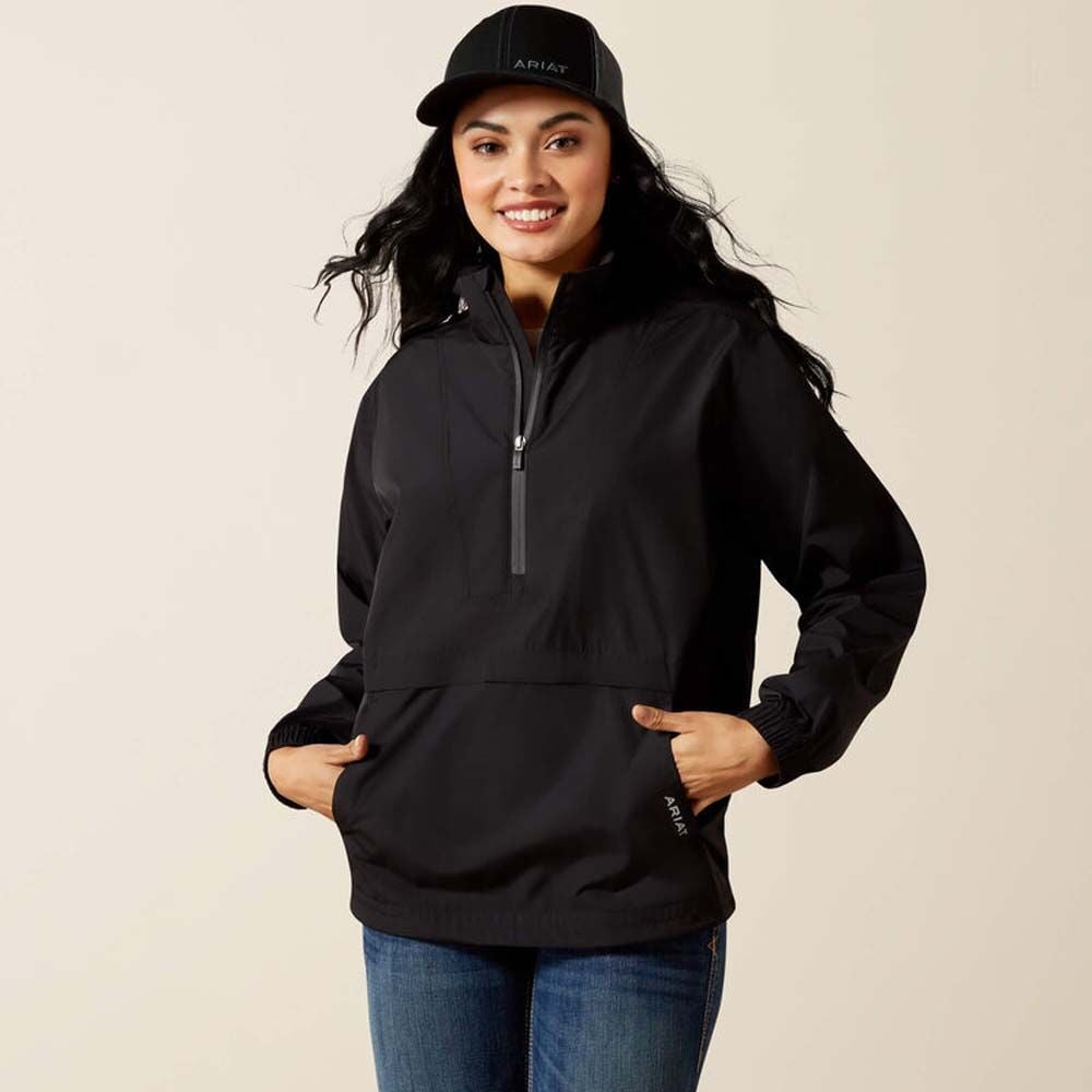image of Women's Whisper Pullover Jacket, Black