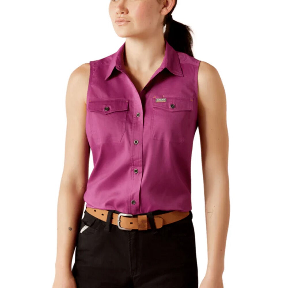 image of Women's Rebar Made Tough VentTEK DuraStretch Tank