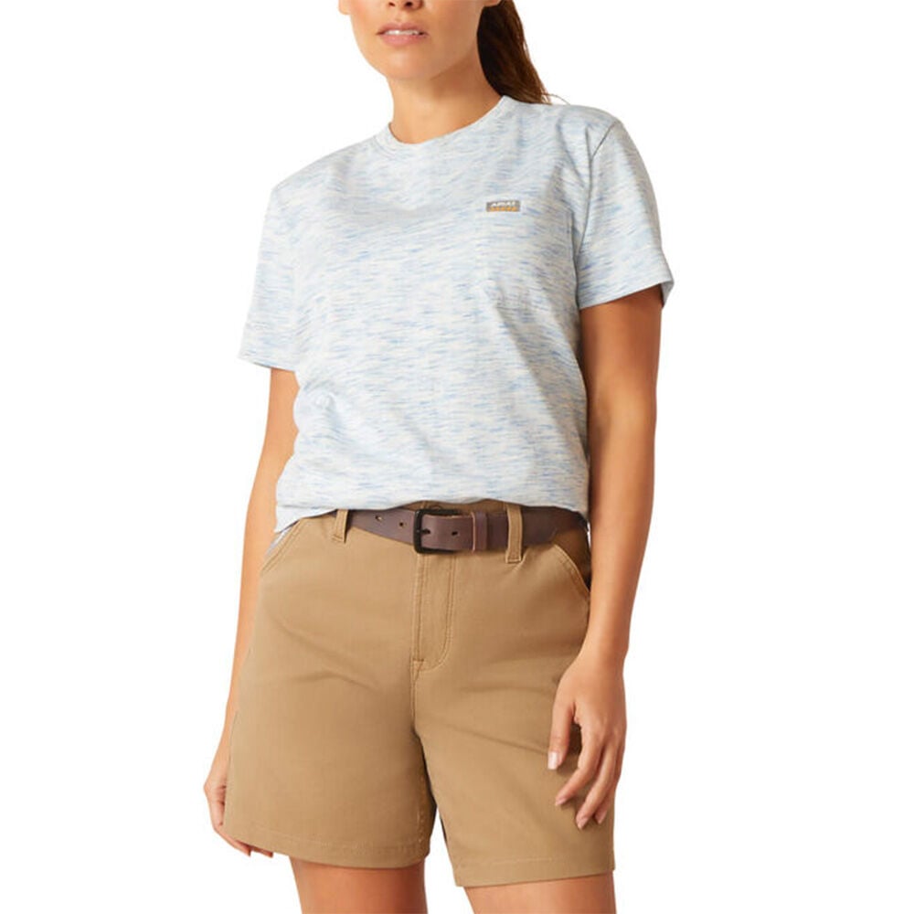 image of Women's Rebar Cotton Strong Space Dyed T-Shirt
