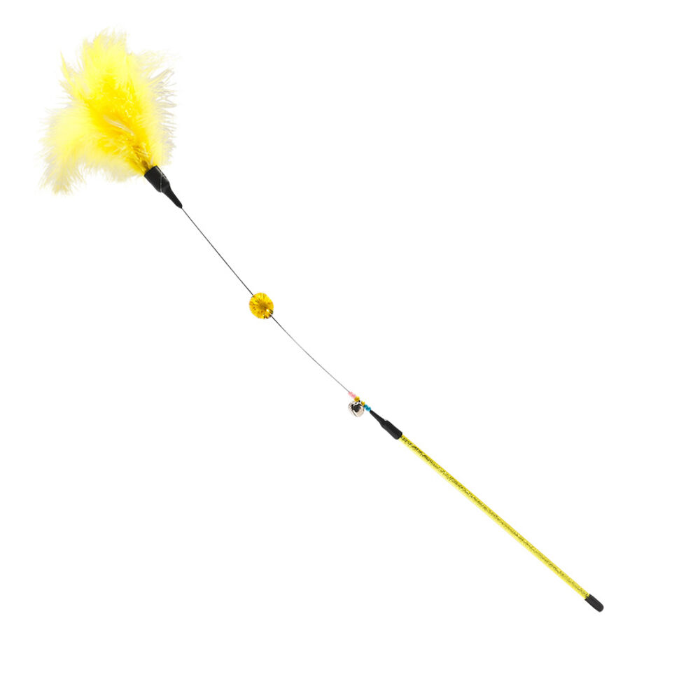 image of Feather Teaser Wand Cat Toy