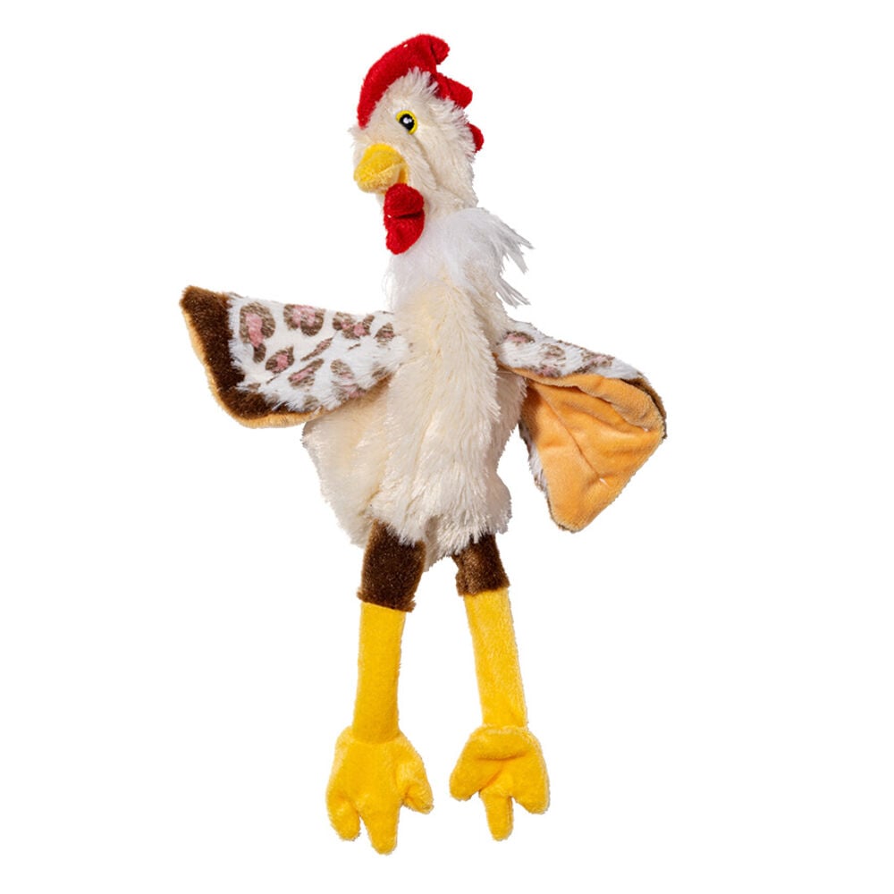 image of Chicken Stuffing-Free Squeaky Dog Toy, 14 in