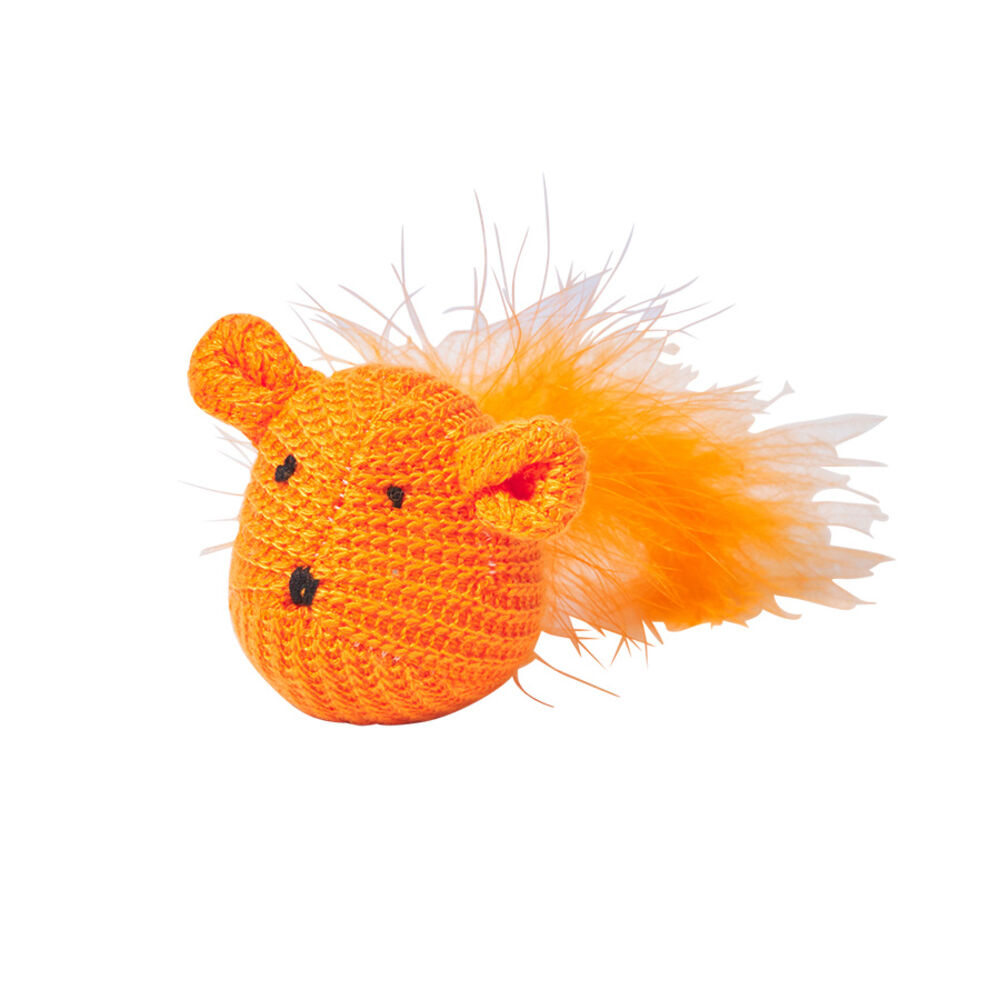 image of Wool Mouse Catnip Cat Toy