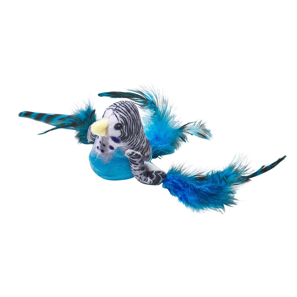 image of Plush Parakeet Catnip Cat Toy