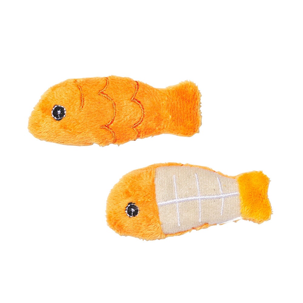 image of Fish Catnip Cat Toys, 2 pk