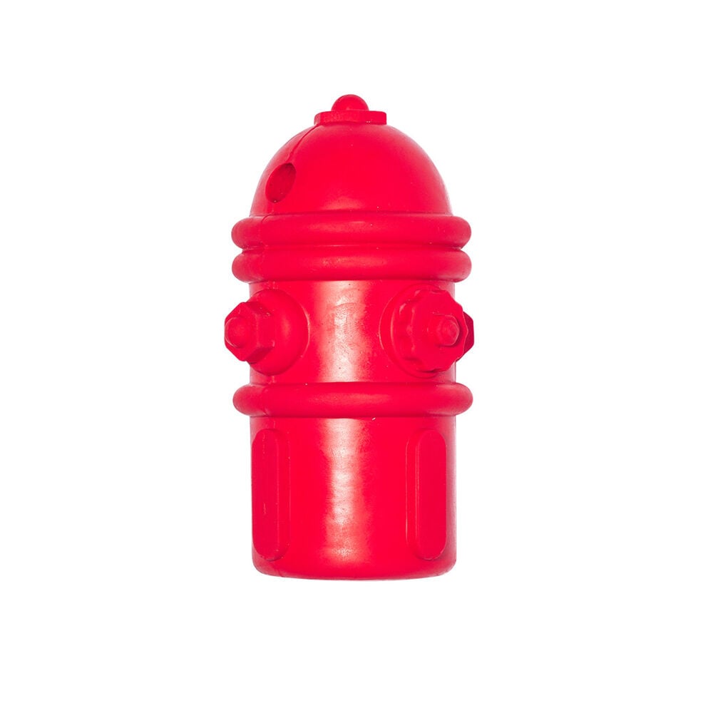 image of Tough Fire Hydrant Rubber Dog Toy