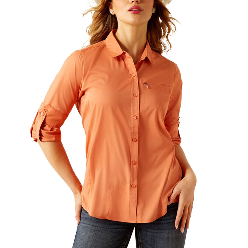 image of Women's VentTEK Stretch Shirt- Langoustino