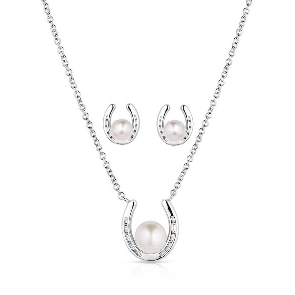 image of Delicate Embrace Pearl Jewelry Set