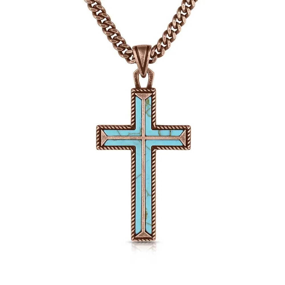 image of Eternal Life Cross Necklace