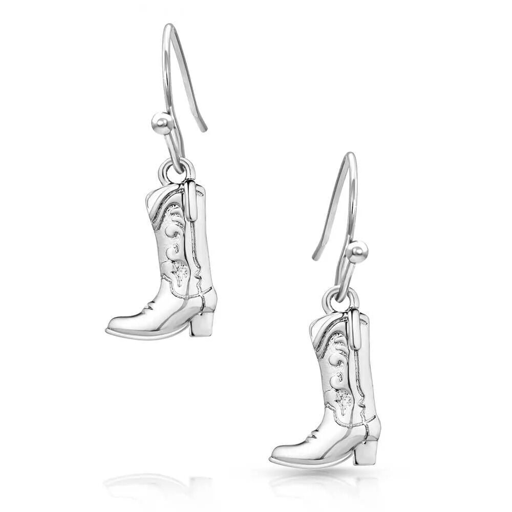 image of Sculpted Cowboy Boot Earrings