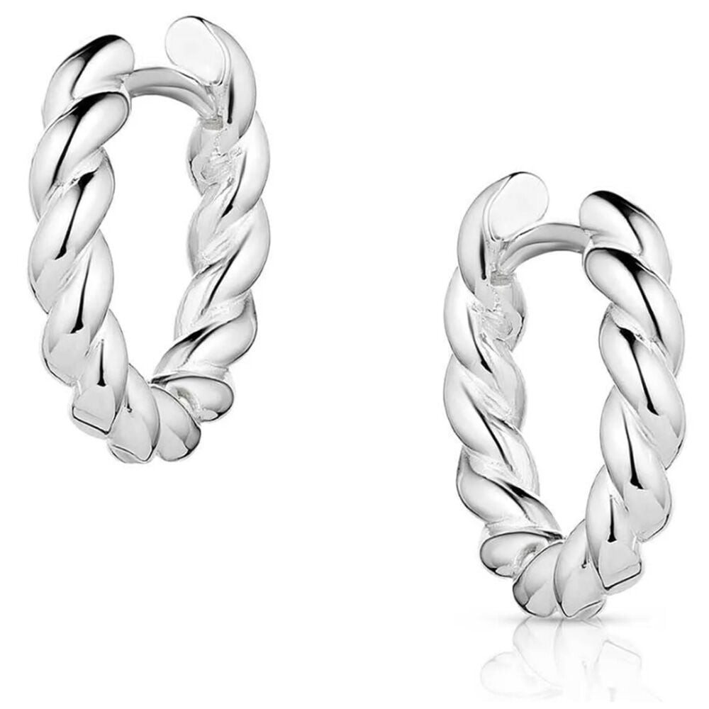 image of Women's Earrings- Braided Elegance