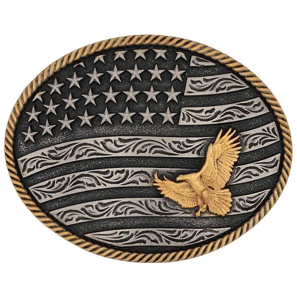 image of Men's Belt Buckle- Fredom's Majesty