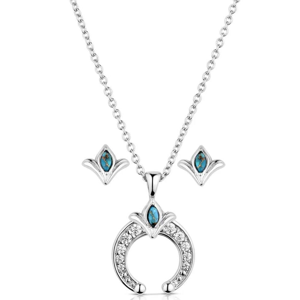 image of Women's Jewelry Set- Simple Squash Blossom