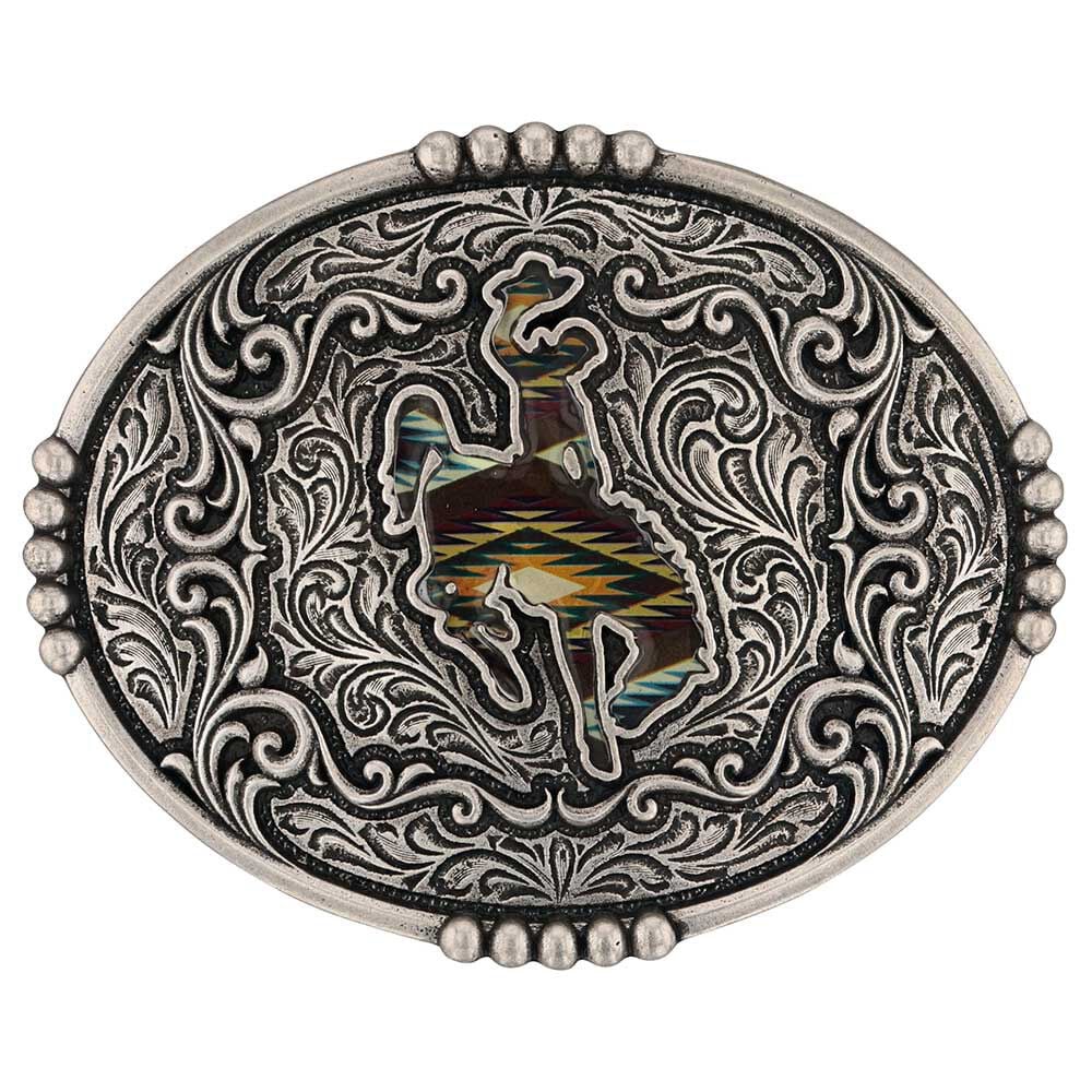 image of Sunrise Bronc Attitude Buckle